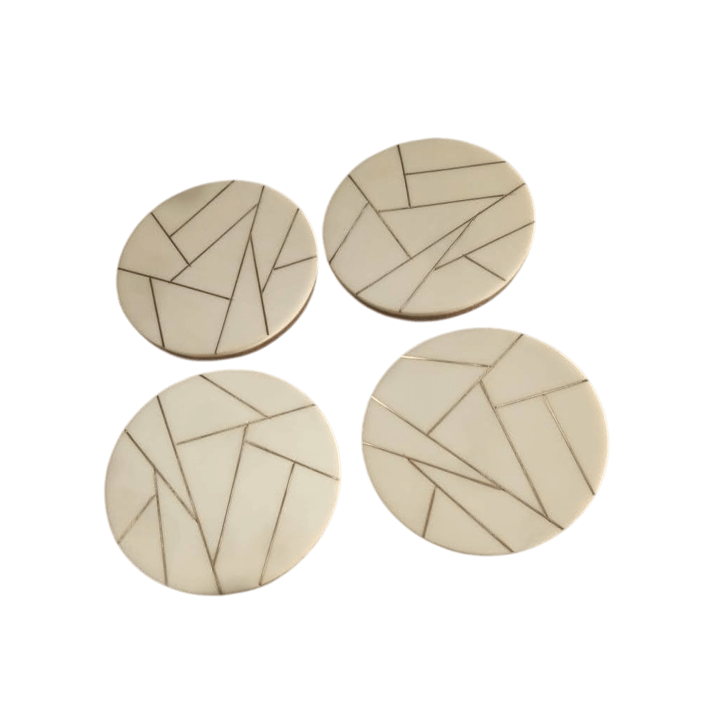 MDF PRINTED COASTER ROUND SHAPE (DECAL)